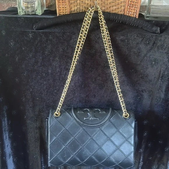 Vintage Tori Burch Fleming medium chain strap shoulder bag - Picture 2 of 12